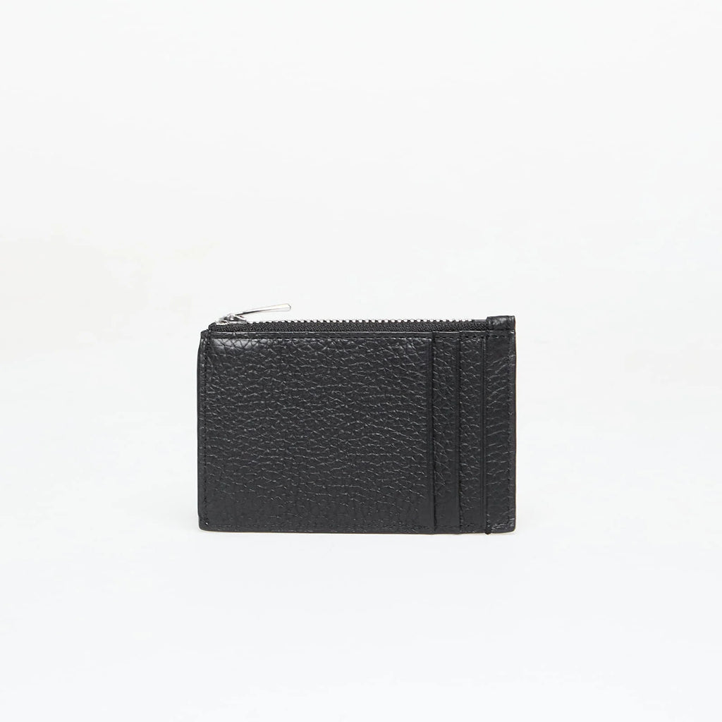 CALVIN KLEIN - Porta carte in pelle con zip