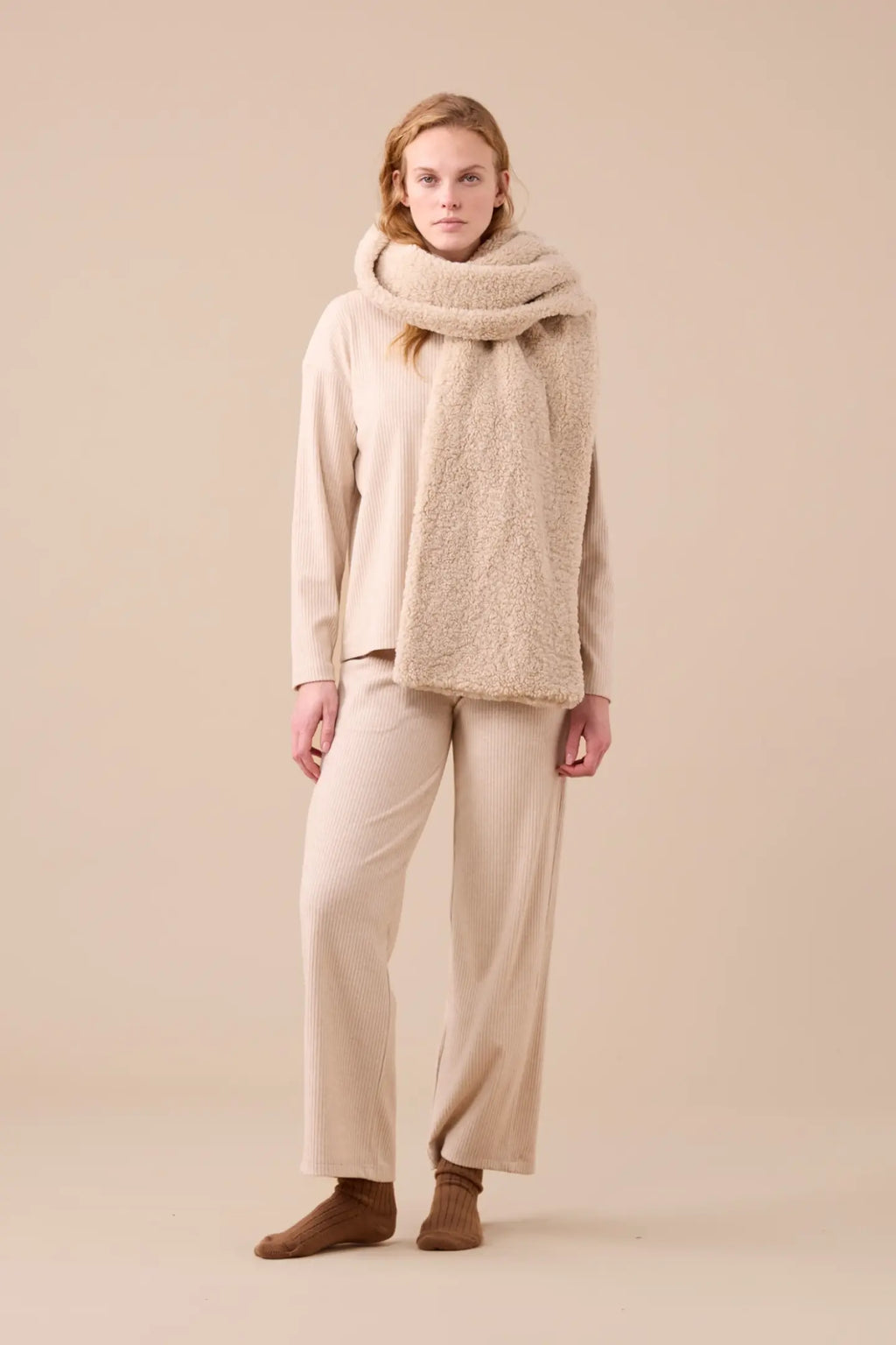 Sciarpa Donna in Eco-Pelliccia