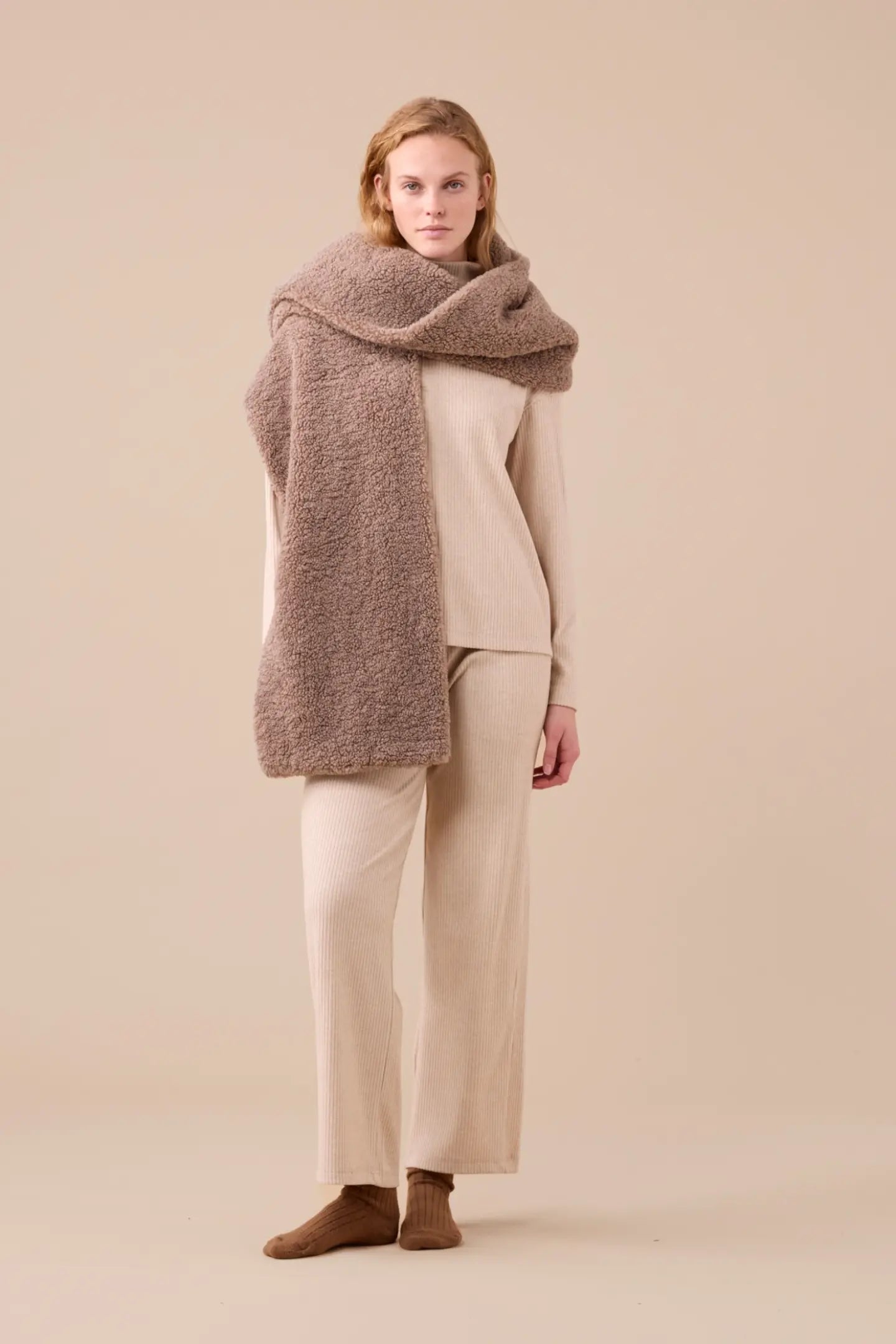 Sciarpa Donna in Eco-Pelliccia