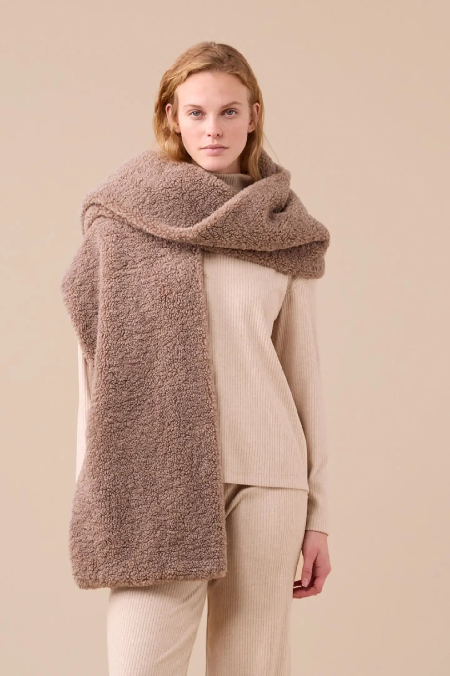 Sciarpa Donna in Eco-Pelliccia