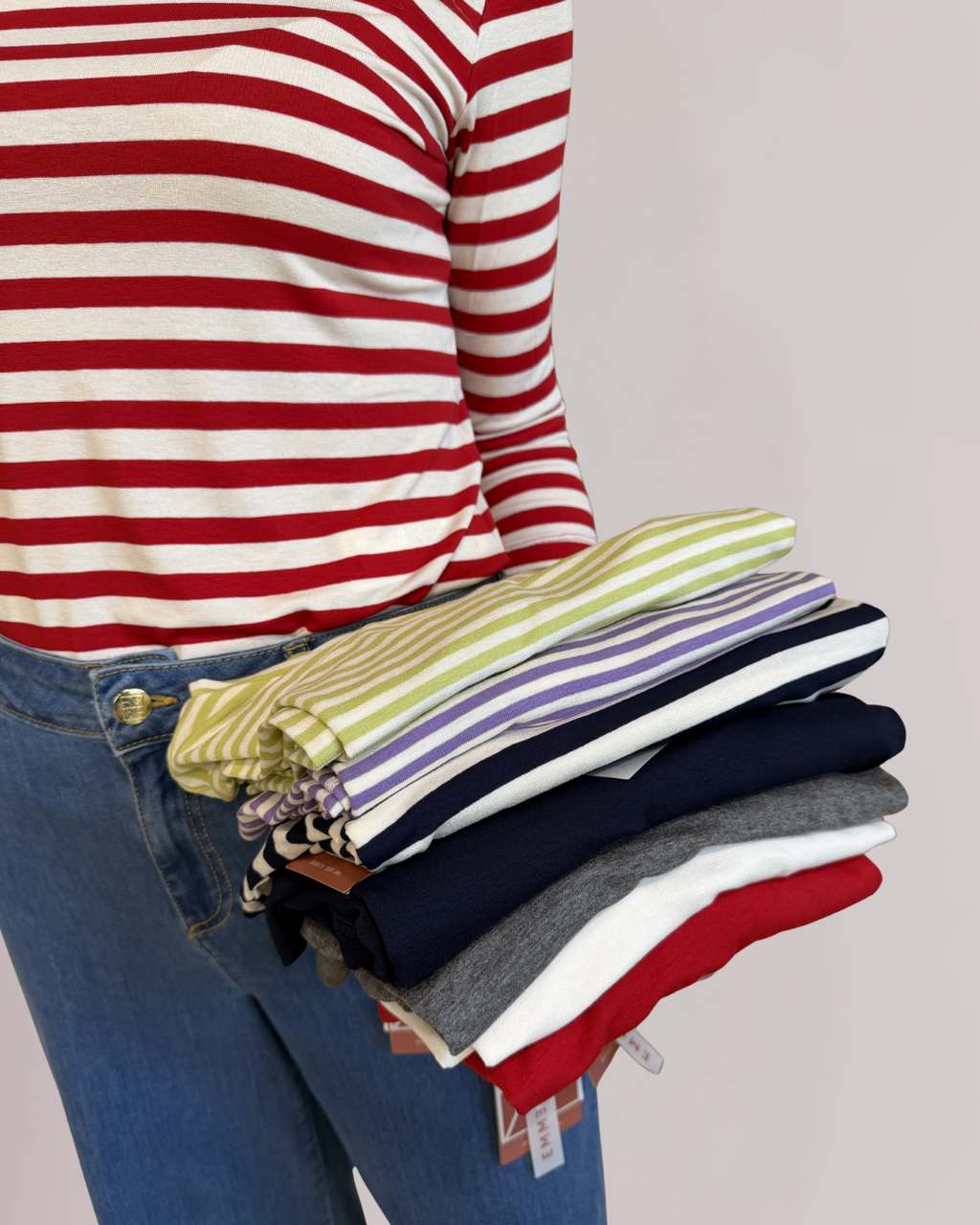 EMME MARELLA - T-shirt manica a tre quarti