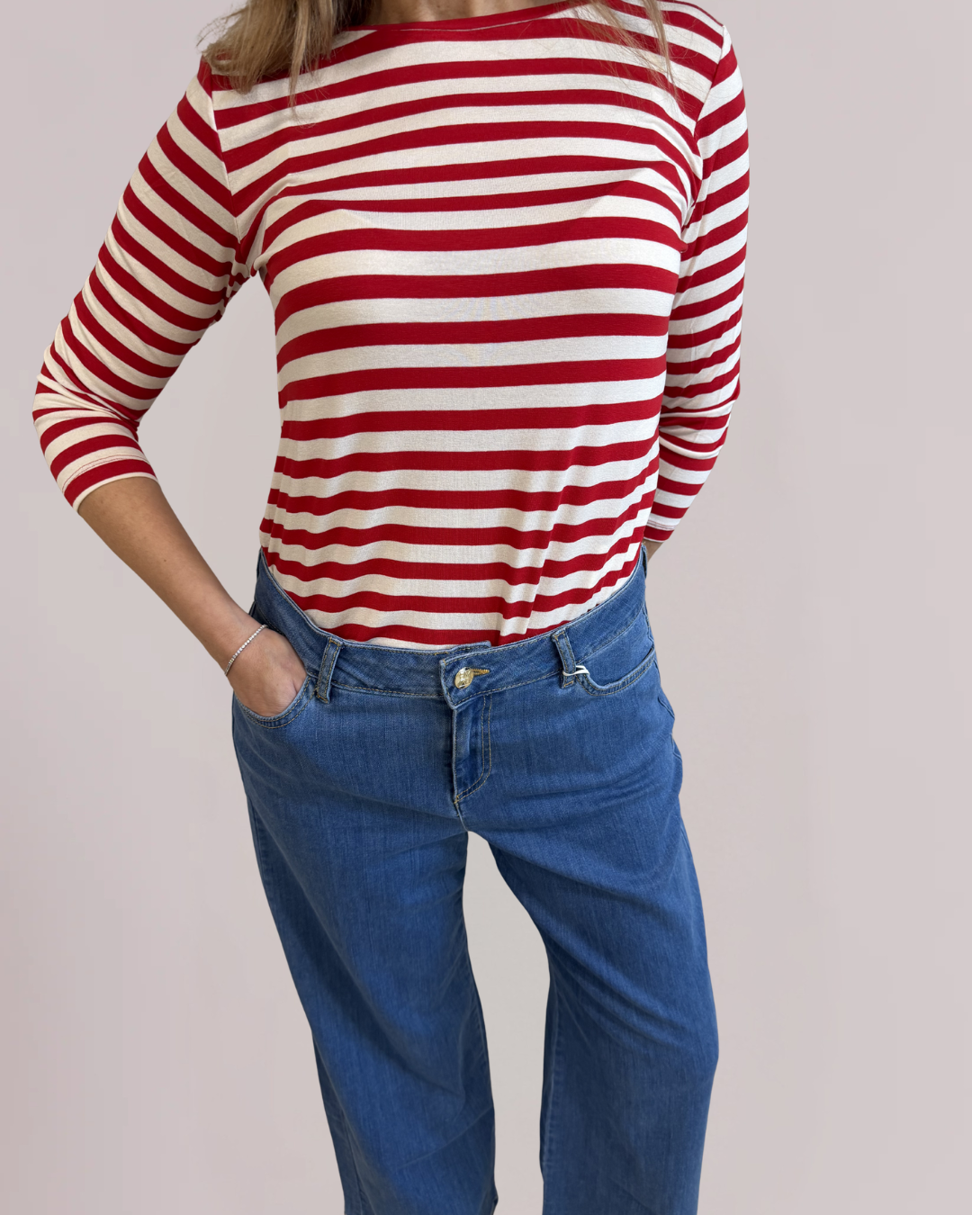 EMME MARELLA - T-shirt manica a tre quarti