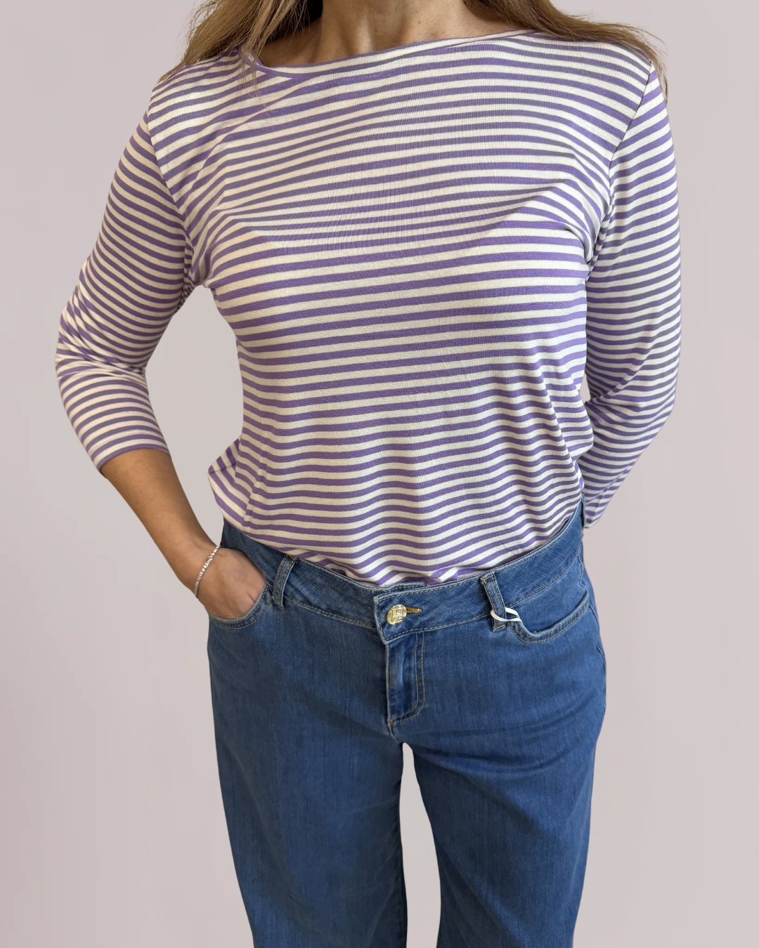 EMME MARELLA - T-shirt manica a tre quarti