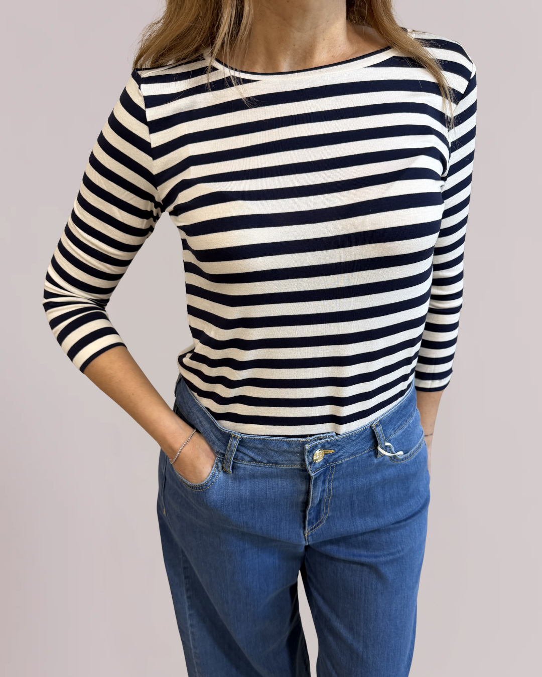 EMME MARELLA - T-shirt manica a tre quarti