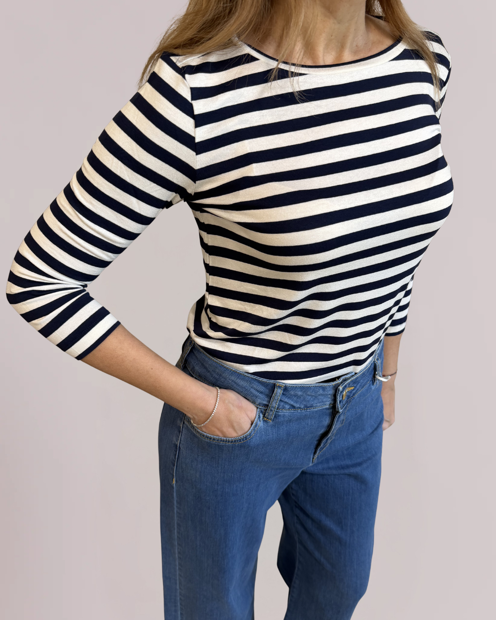 EMME MARELLA - T-shirt manica a tre quarti