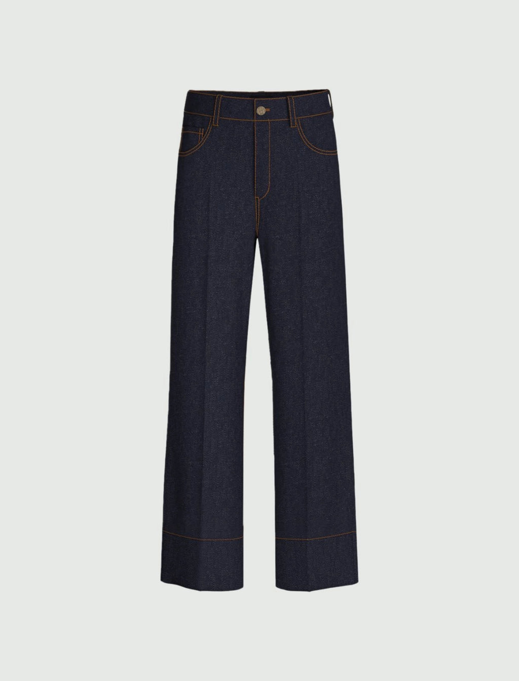 EMME MARELLA Jeans dritto stretch - BLU NOTTE