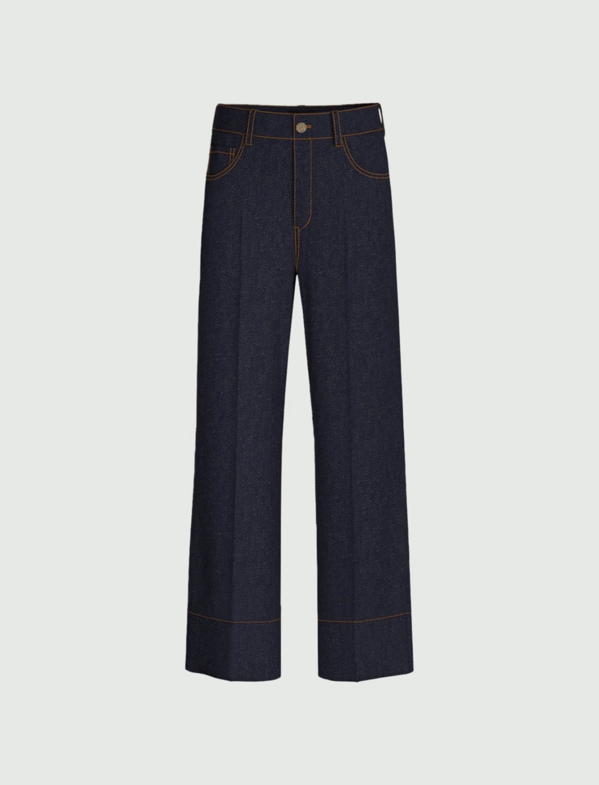 EMME MARELLA Jeans dritto stretch - BLU NOTTE
