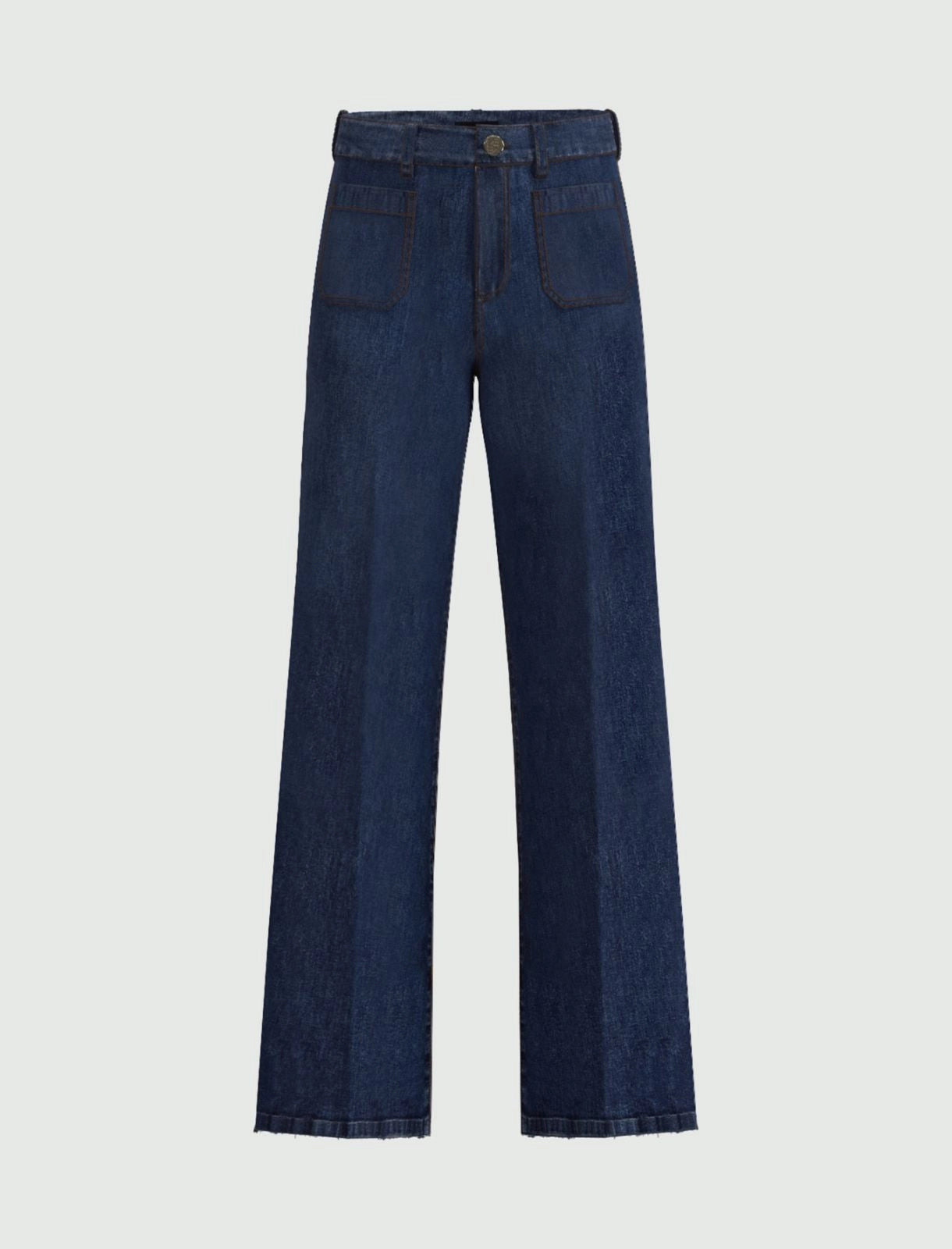 EMME MARELLA Jeans con tasche applicate - BLU