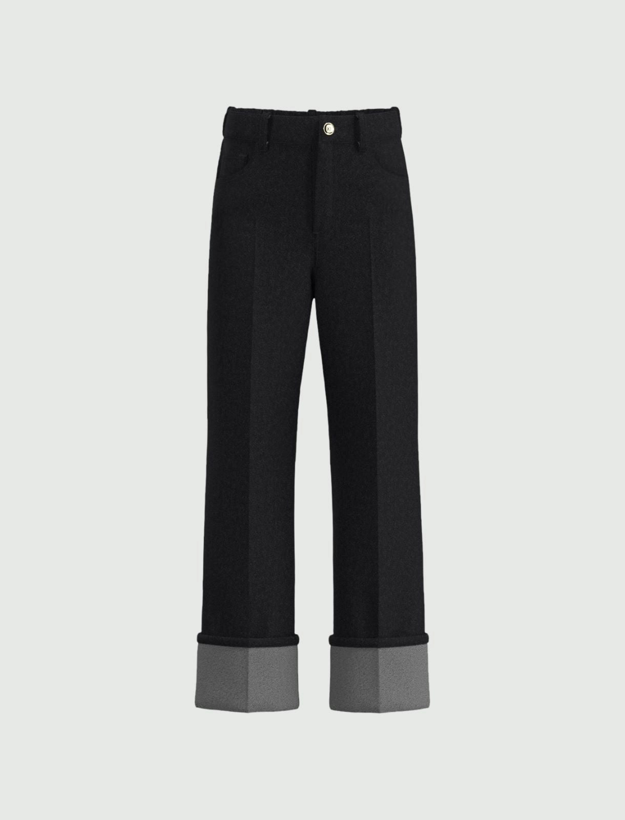 EMME MARELLA Jeans dritto - NERO
