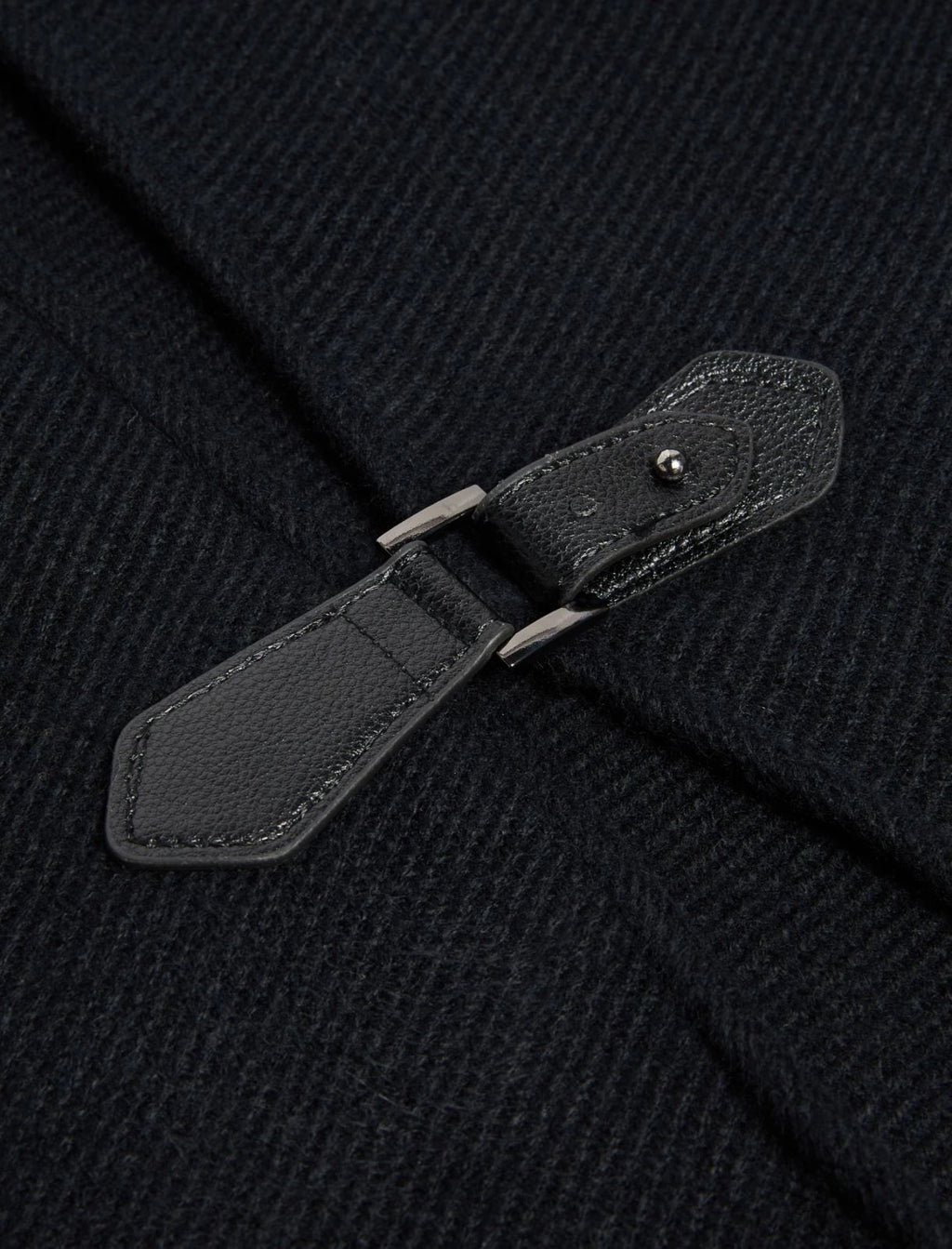 EMME MARELLA Poncho con fibbia - NERO