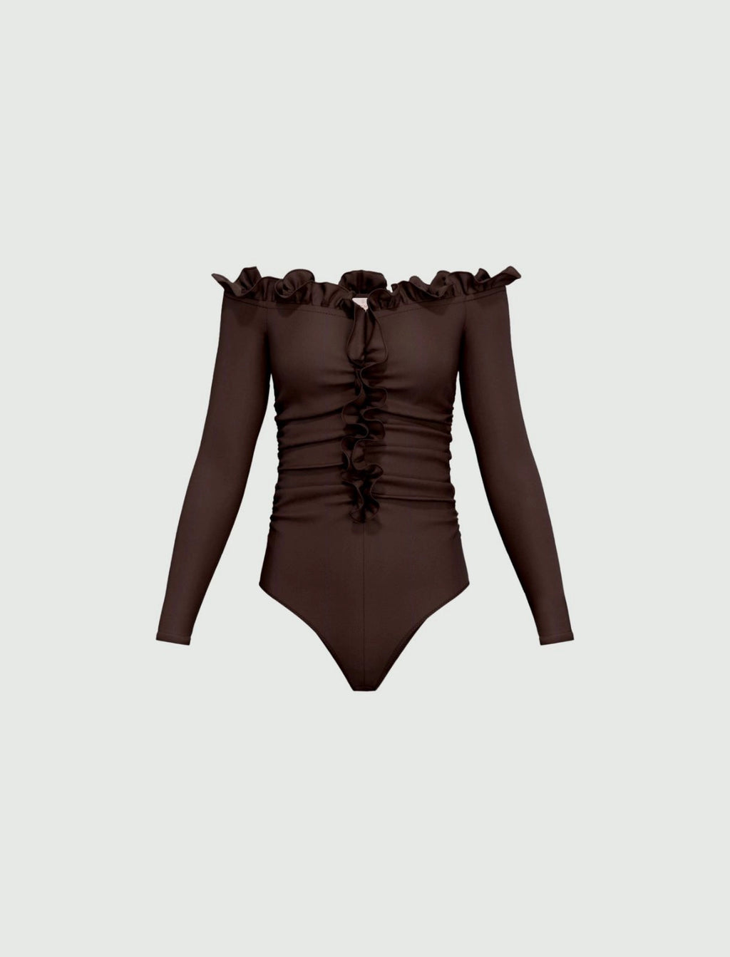 EMME MARELLA - Body off shoulder in jersey stretch