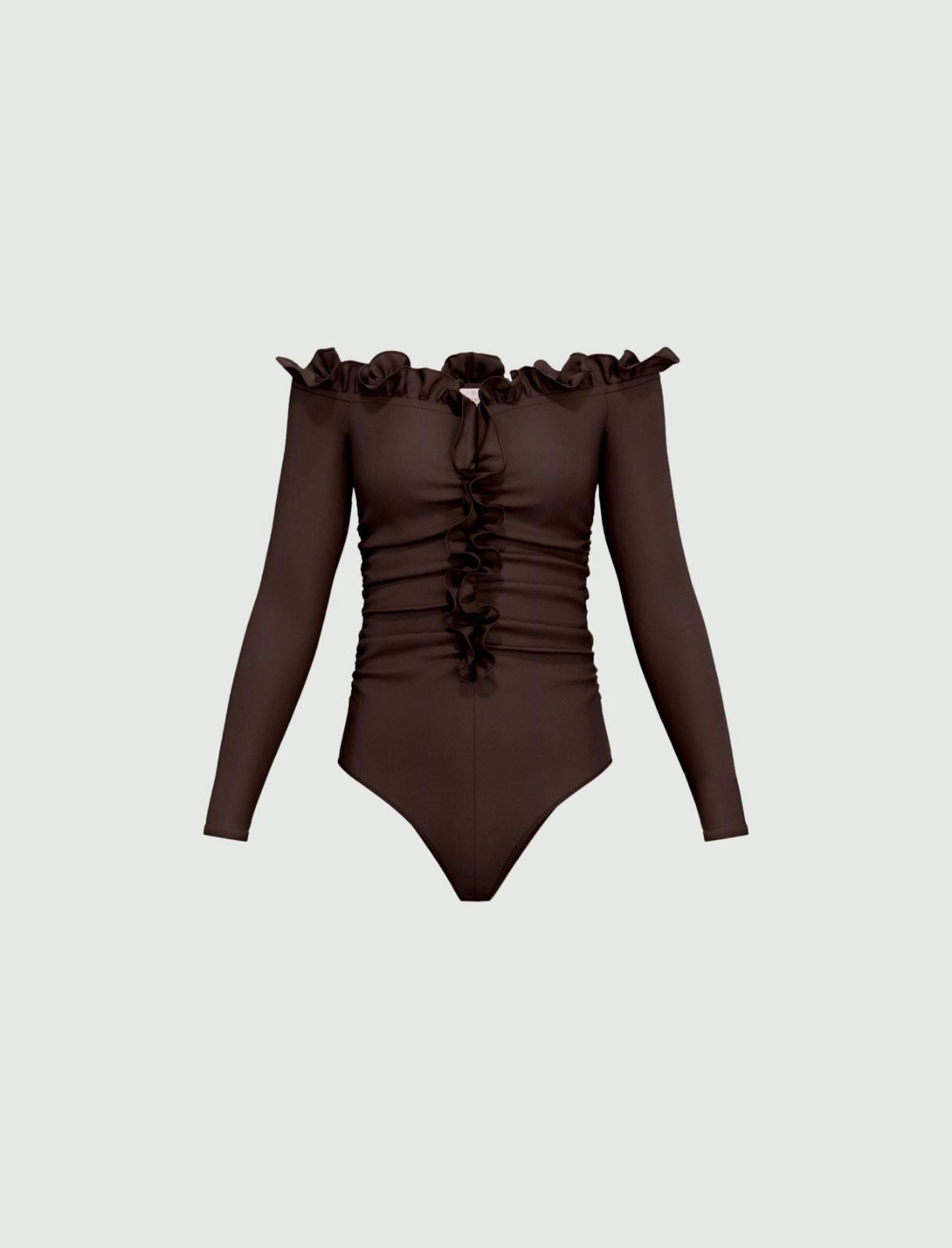 EMME MARELLA - Body off shoulder in jersey stretch