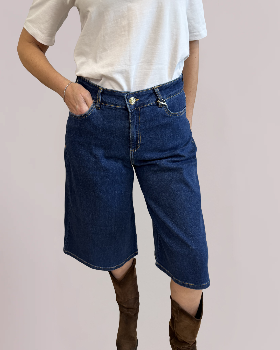 EMME MARELLA - Bermuda di jeans