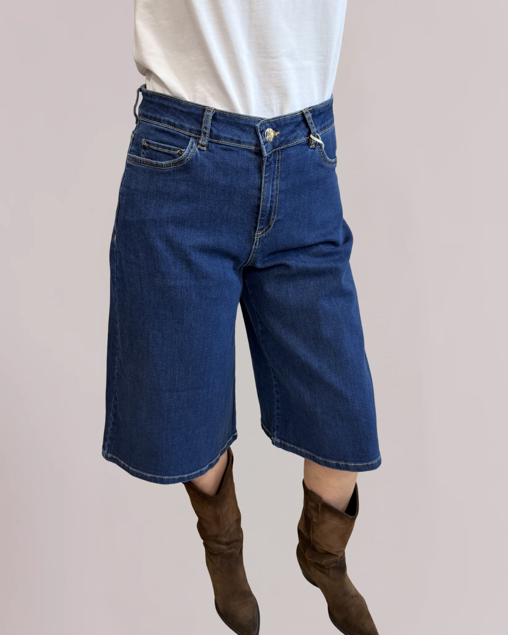 EMME MARELLA - Bermuda di jeans