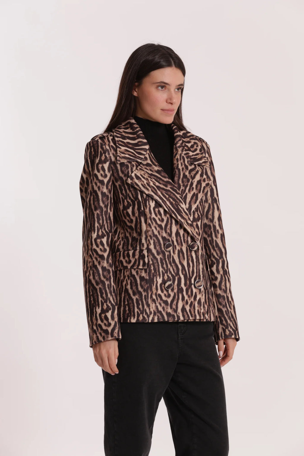 MIMÌ MUÀ Giacca Blazer Animalier