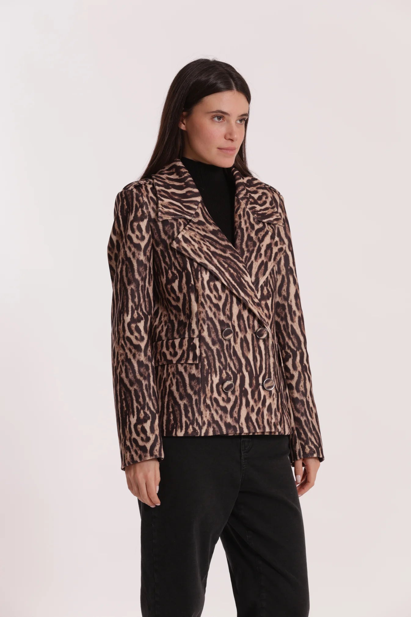 MIMÌ MUÀ Giacca Blazer Animalier