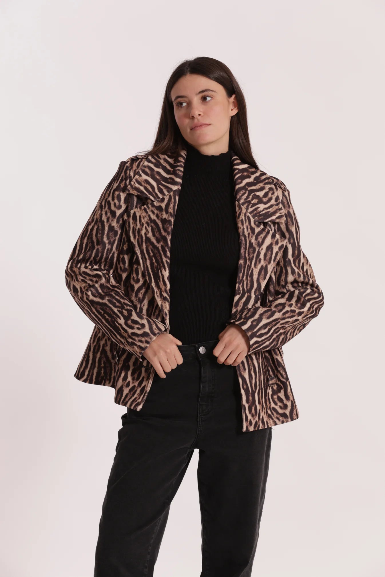 MIMÌ MUÀ Giacca Blazer Animalier