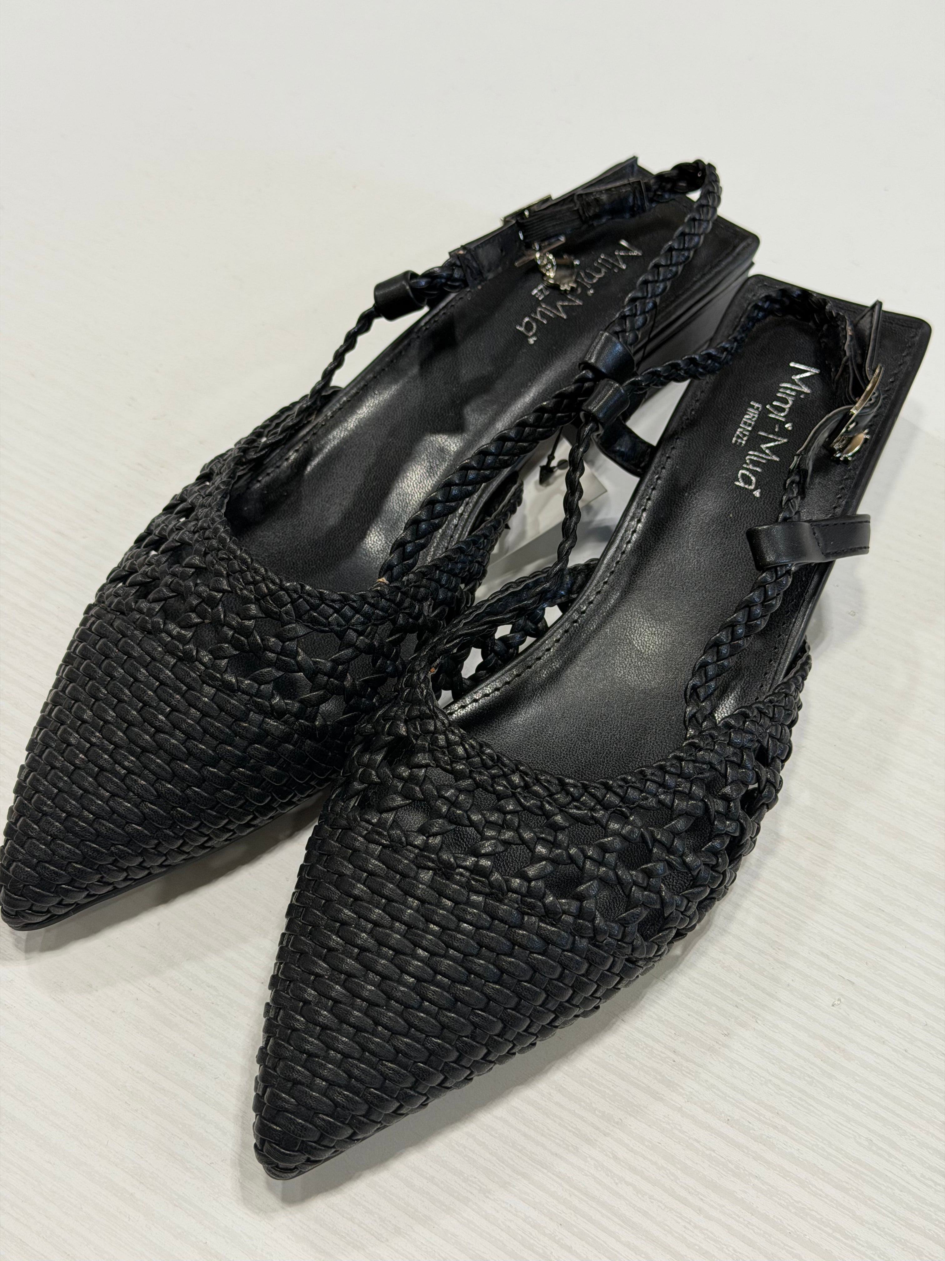 MIMIMUA - Slingback donna intrecciate a punta