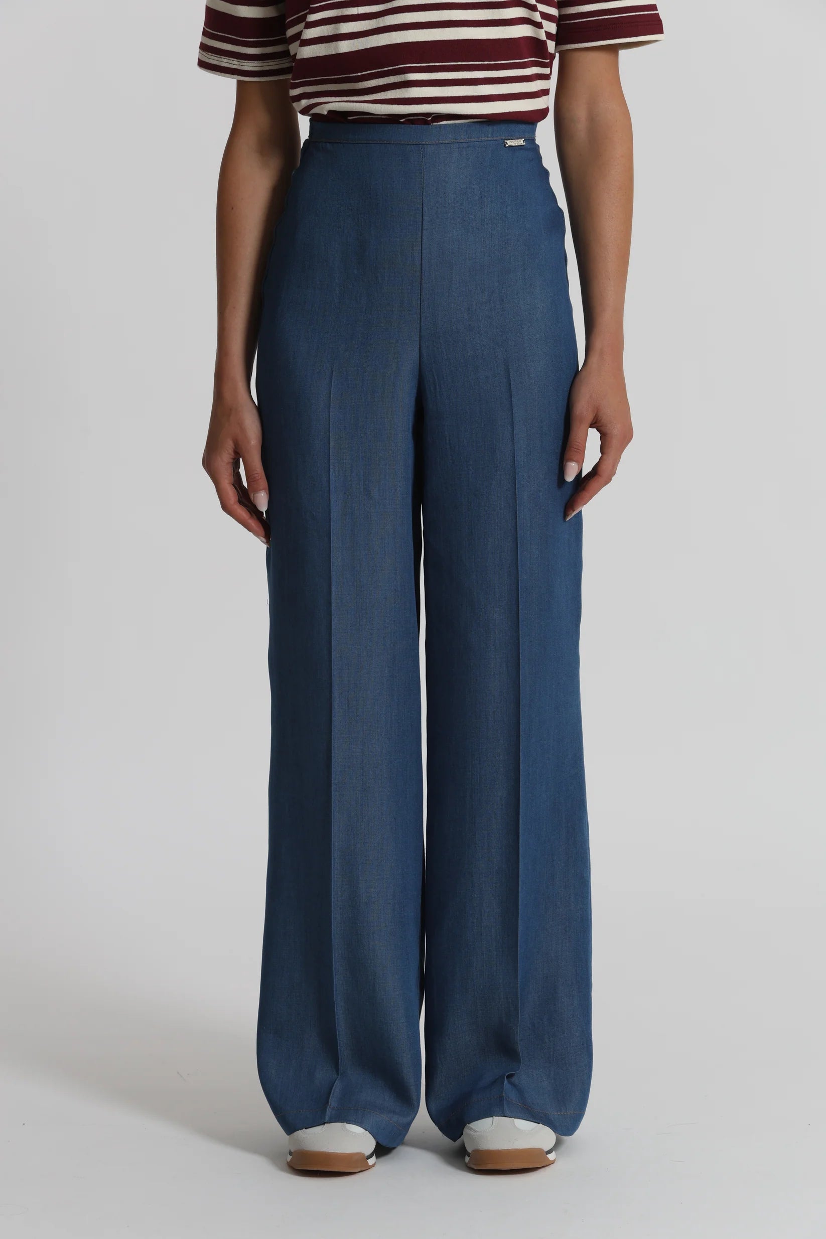 MIMIMUA - PANTALONE LUNGO IN DENIM