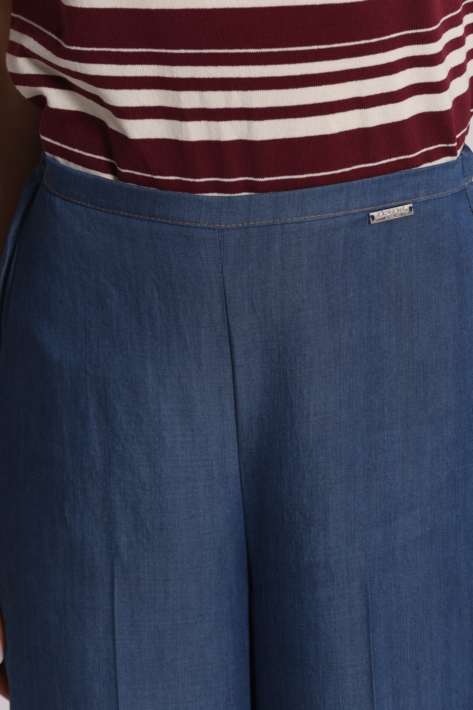 MIMIMUA - PANTALONE LUNGO IN DENIM