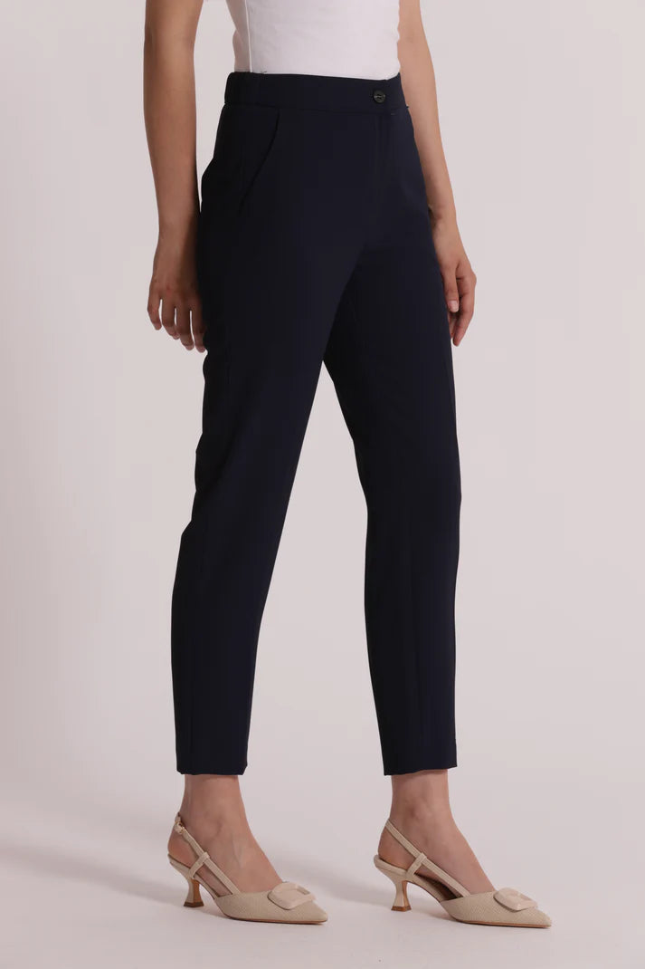 MIMIMUA - Pantalone con elastico in vita