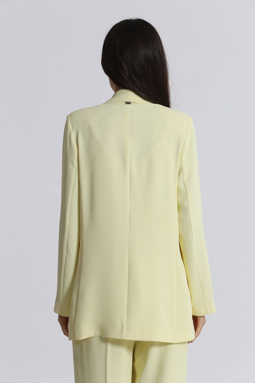 MIMIMUA - BLAZER OVER GIALLO BURRO
