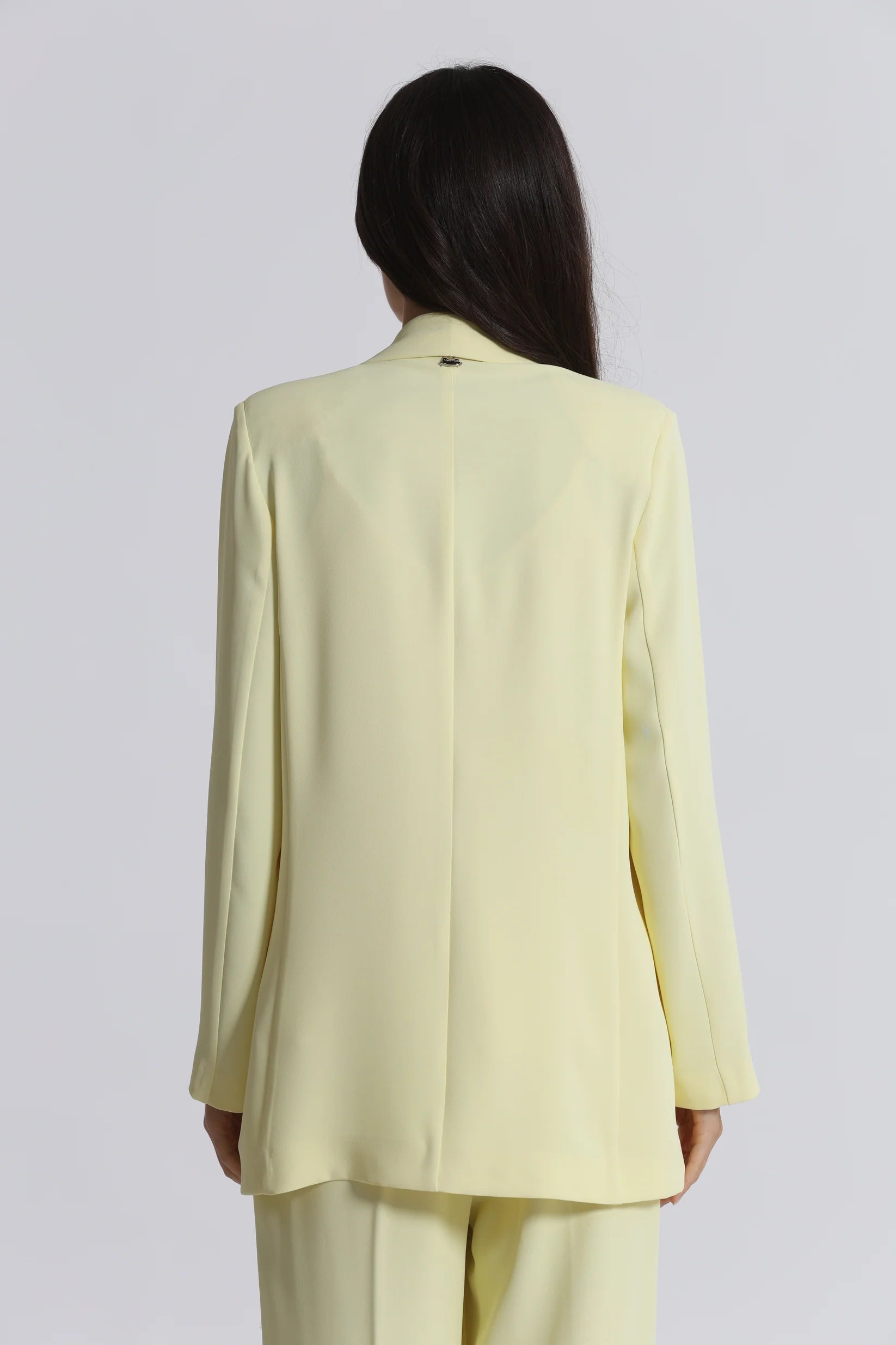 MIMIMUA - BLAZER OVER GIALLO BURRO