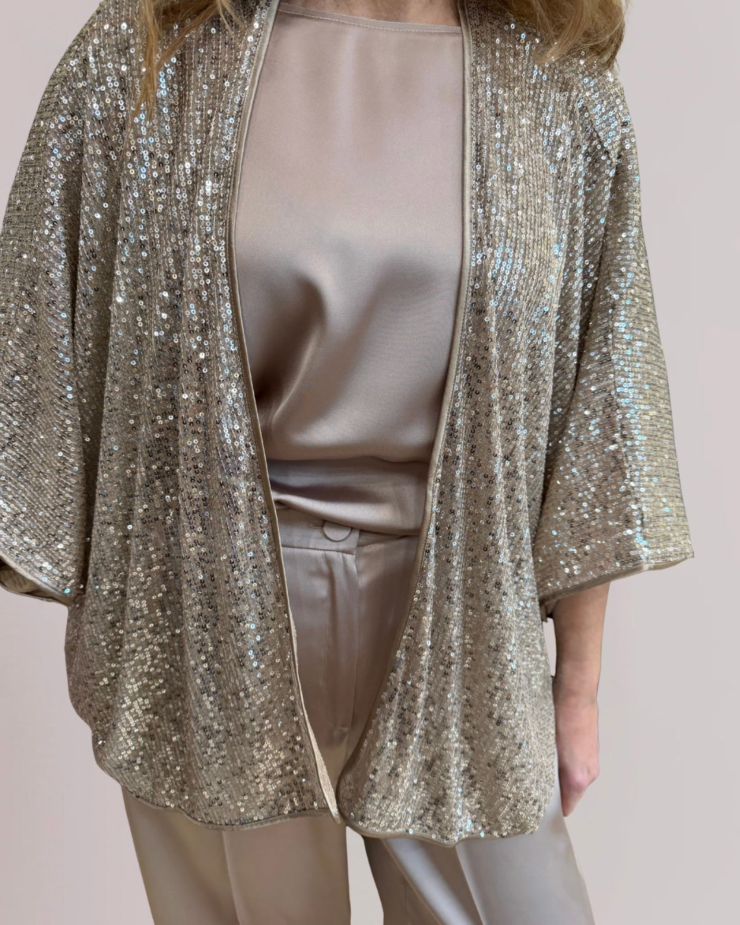 EMME MARELLA - STOLA / COPRISPALLE CON PAILLETTES