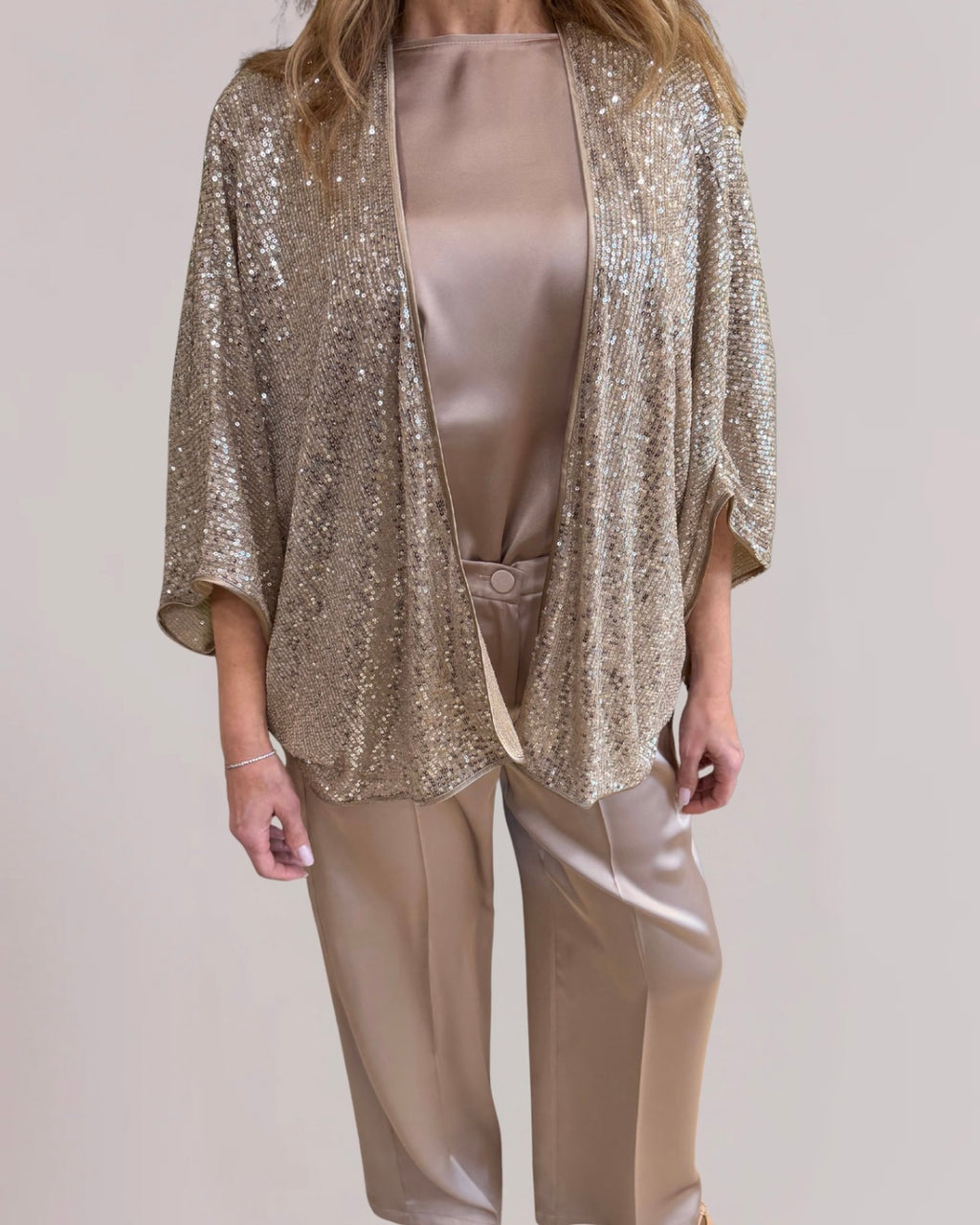 EMME MARELLA - STOLA / COPRISPALLE CON PAILLETTES