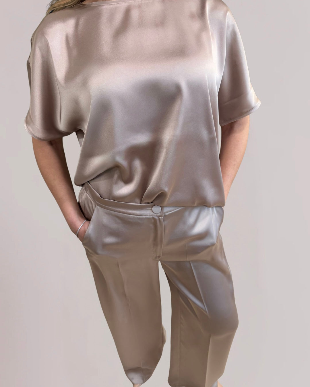 EMME MARELLA - BLUSA MARELLA IN RASO