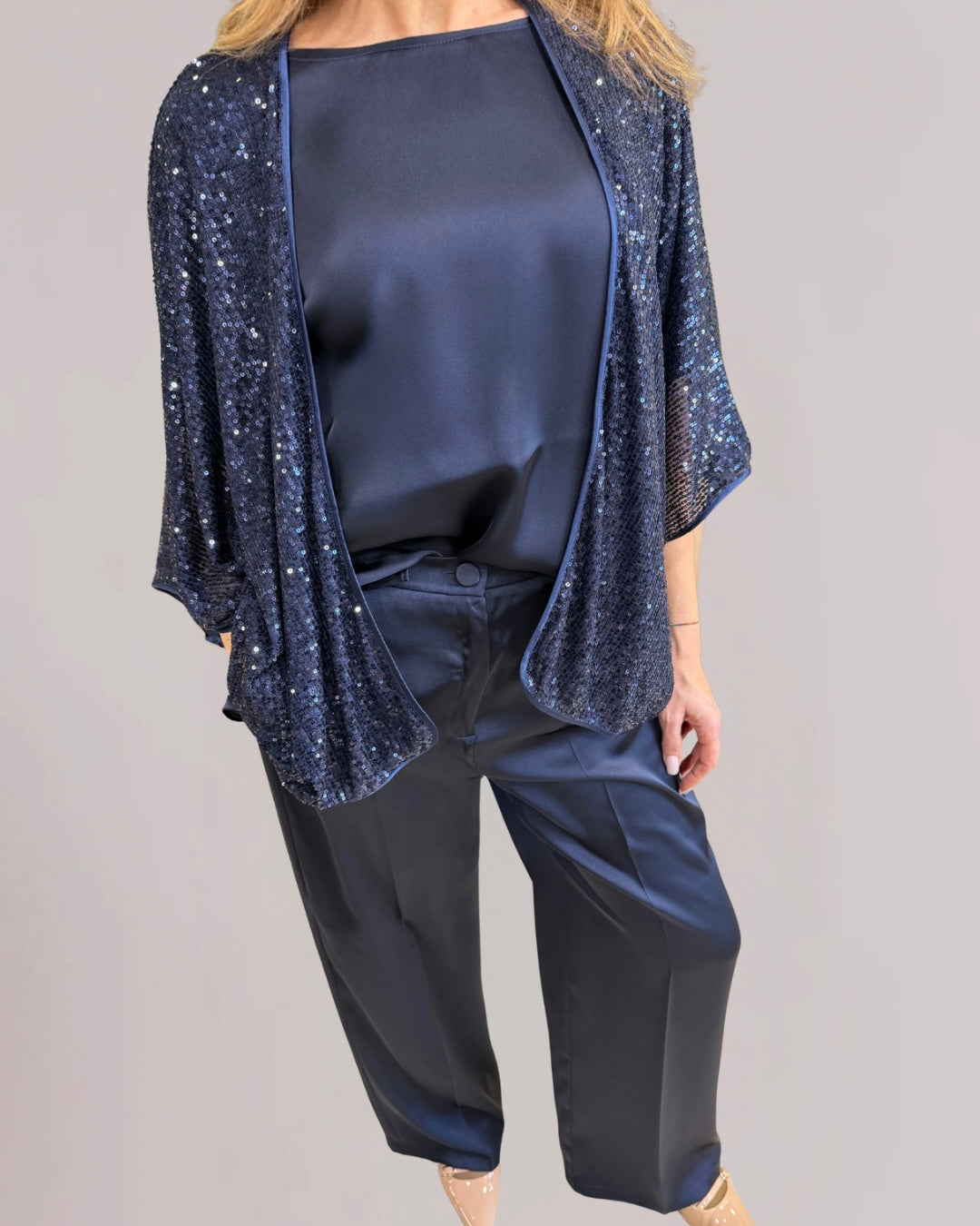 EMME MARELLA - STOLA / COPRISPALLE CON PAILLETTES