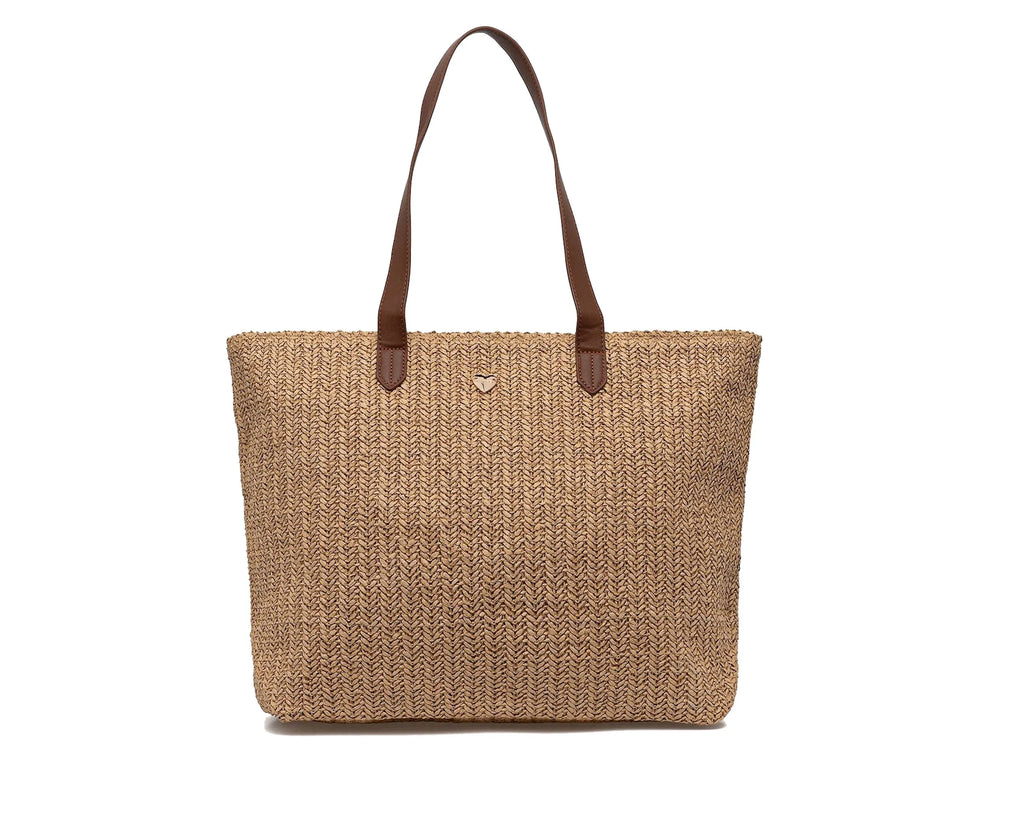 TWINSET - Borsa shopper in rafia