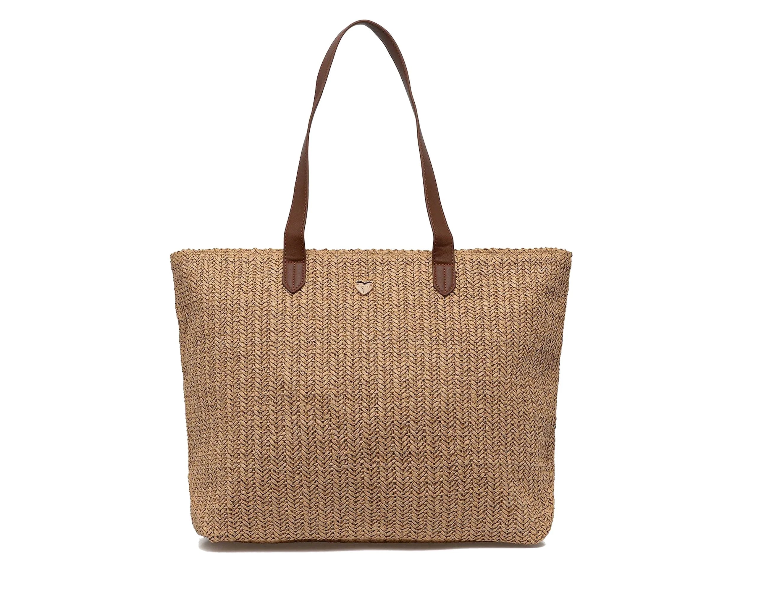 TWINSET - Borsa shopper in rafia