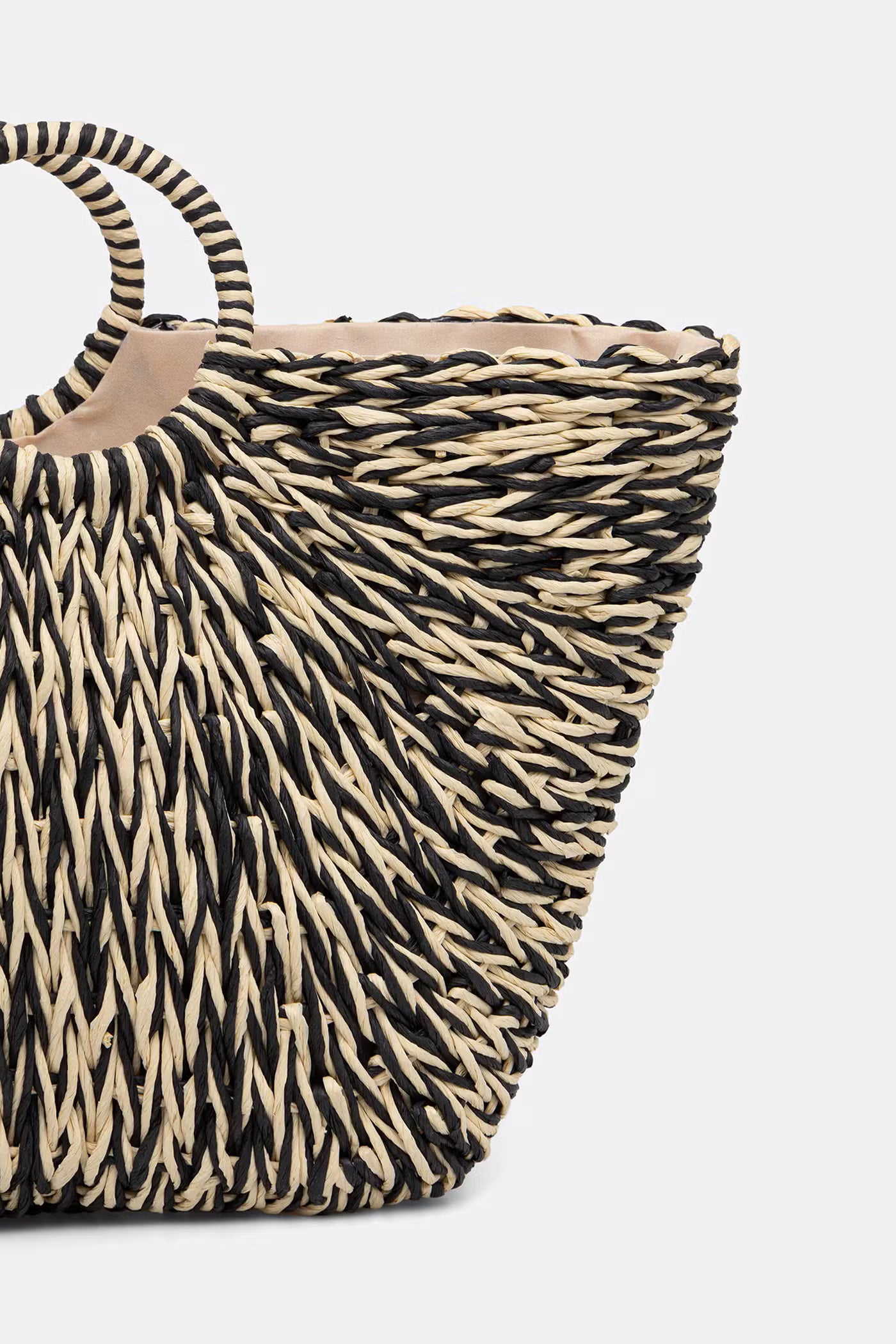 TWINSET -  borsa da spiaggia da donna intrecciata