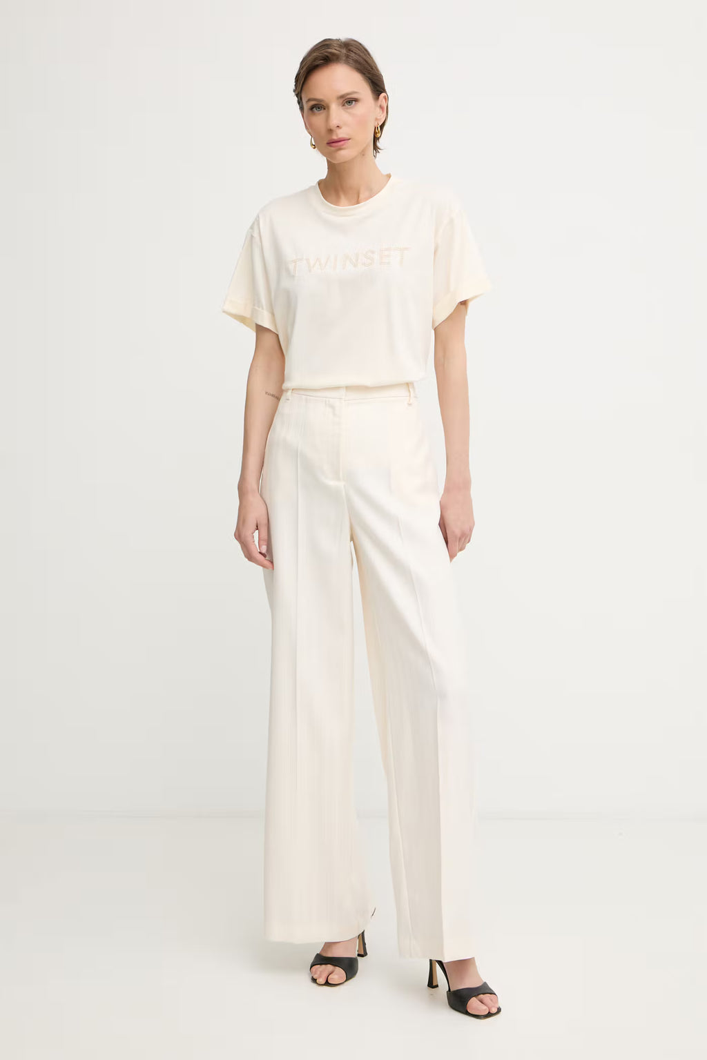 TWINSET - T-shirt da donna in cotone