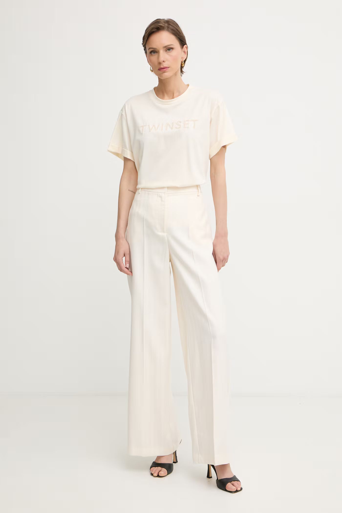 TWINSET - T-shirt da donna in cotone