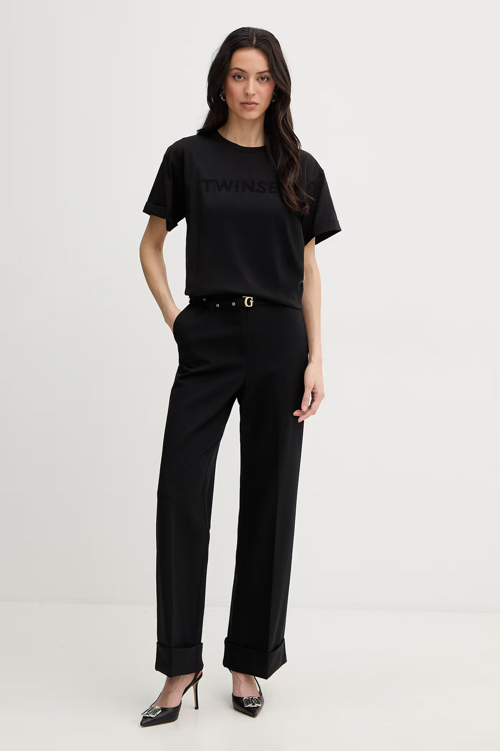 TWINSET - T-shirt da donna in cotone