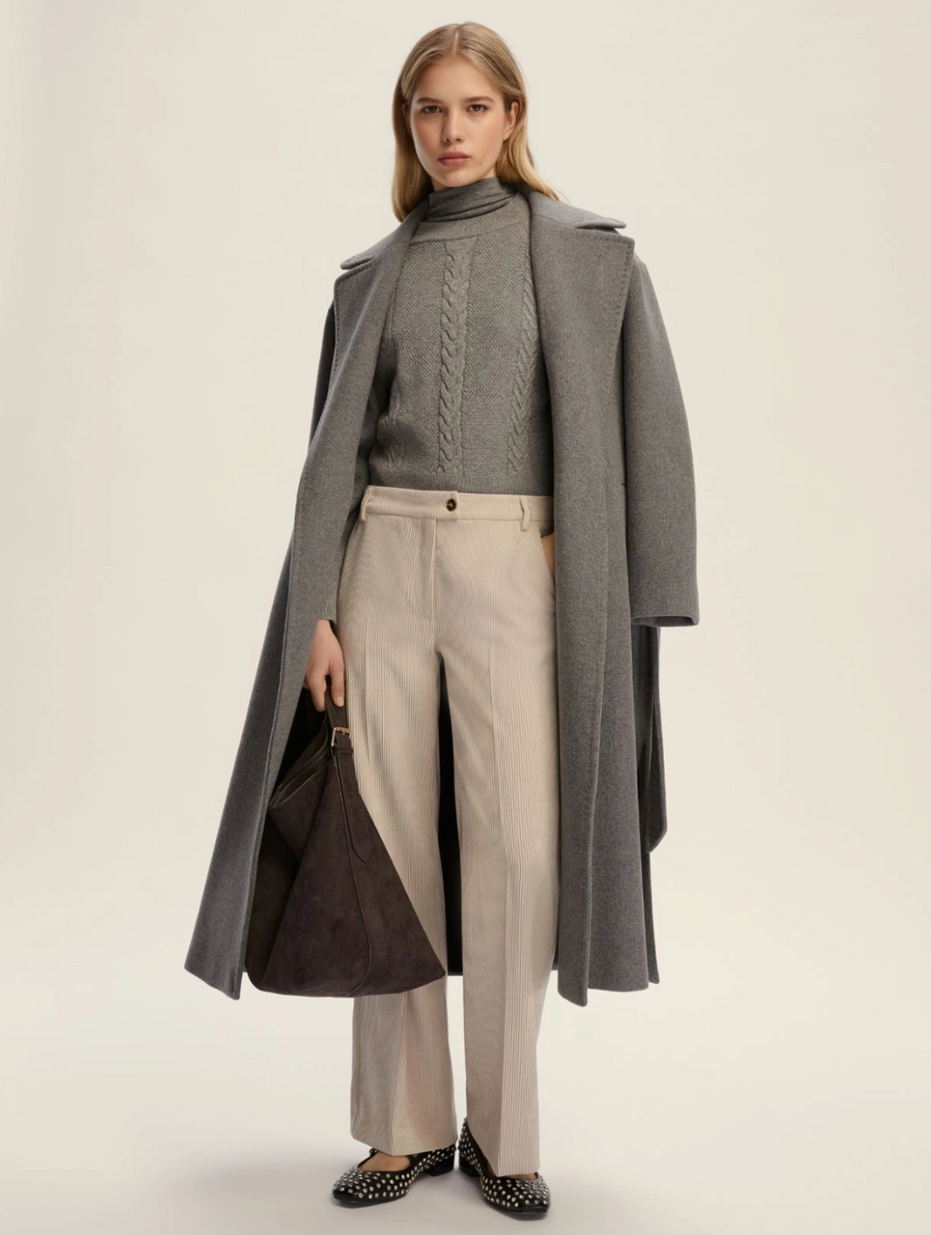 EMME MARELLA Cappotto in panno doppio - LONTRA