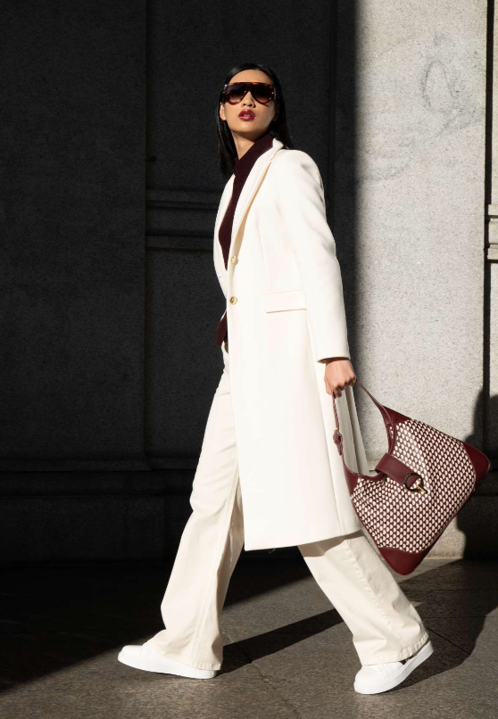 MIMÌ MUÀ Cappotto Lungo Panna