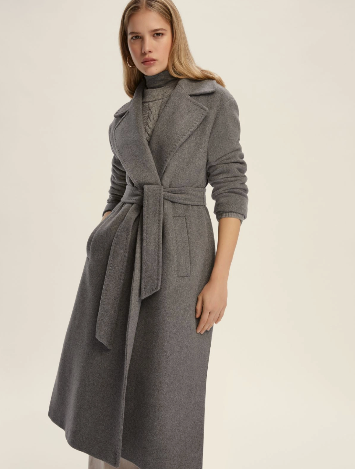 EMME MARELLA Cappotto in panno doppio - LONTRA