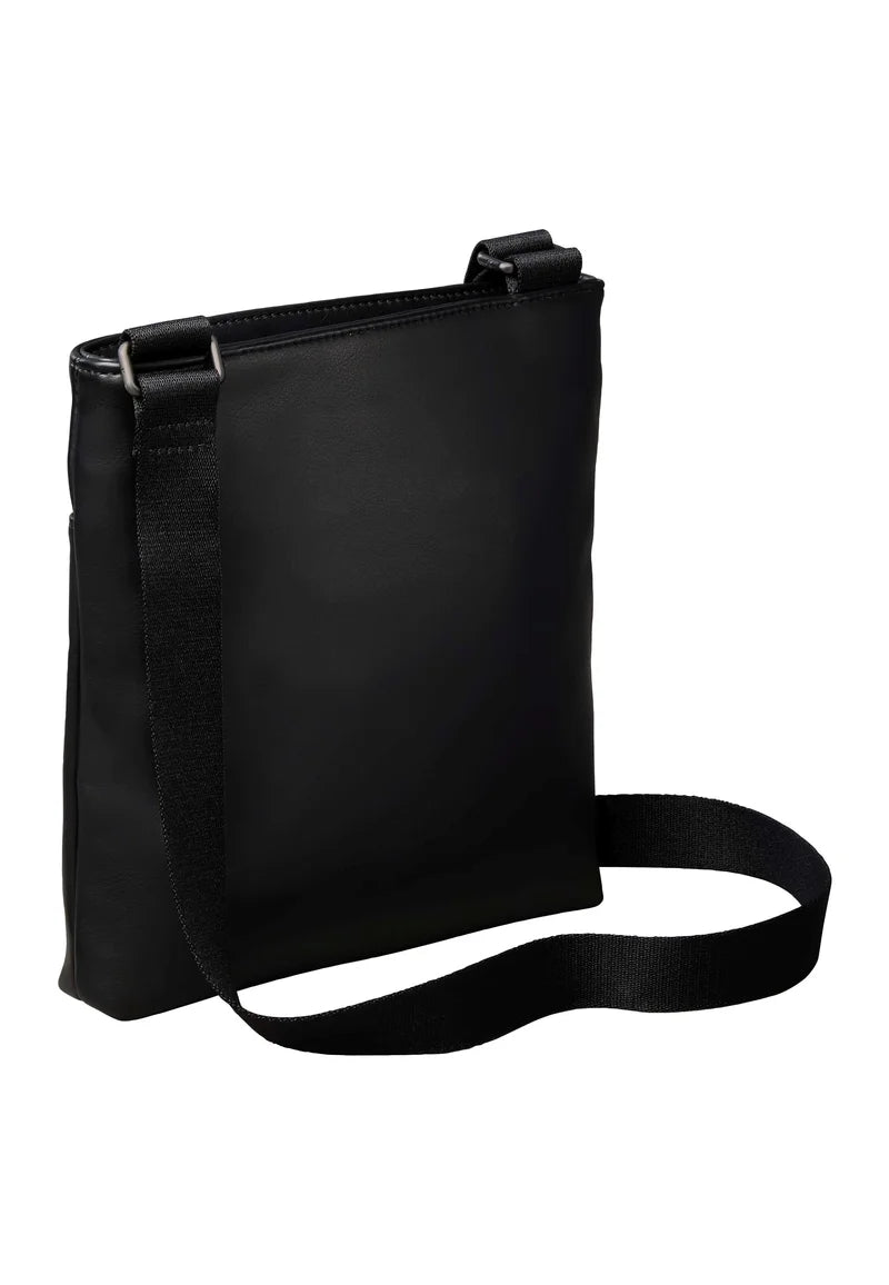 CALVIN KLEIN-  BOLD FLATPACK - Borsa a tracolla nera