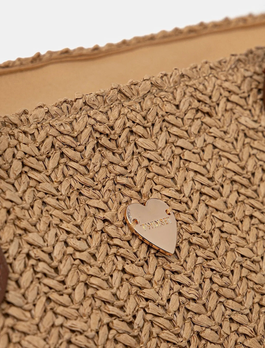 TWINSET - Borsa shopper in rafia
